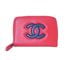 Chanel Zipped Coin Purse, &pound;375, Accessories, Red, Lambskin Leather, Front view